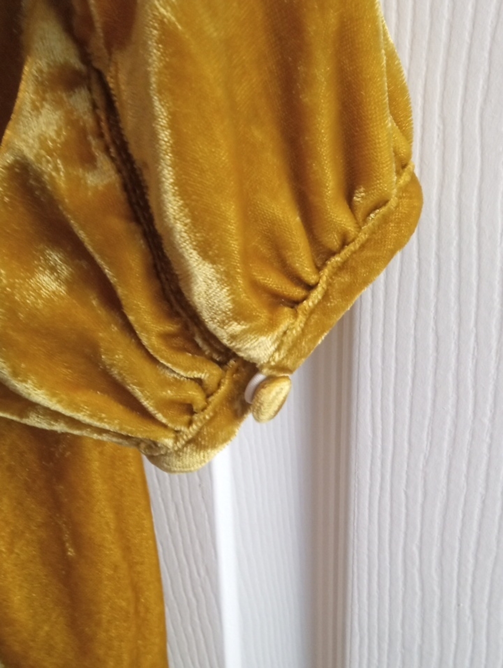 J. CREW CRUSH VELVET BLOUSE - Picture 8 of 8